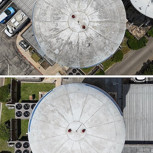 drone cleaning doppler radar san antonio