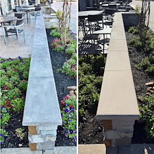 Hotel facade cleaning