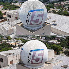 Worlds-First-Alert-Doppler-Radar-Cleaned-by-Drone-Washing-Solutions-in-San-Antonio-TX 3