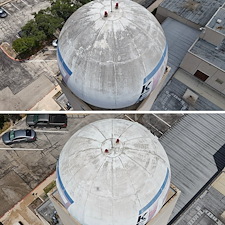 Worlds-First-Alert-Doppler-Radar-Cleaned-by-Drone-Washing-Solutions-in-San-Antonio-TX 2